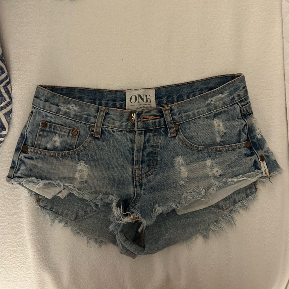 one teaspoon size 24 jean shorts